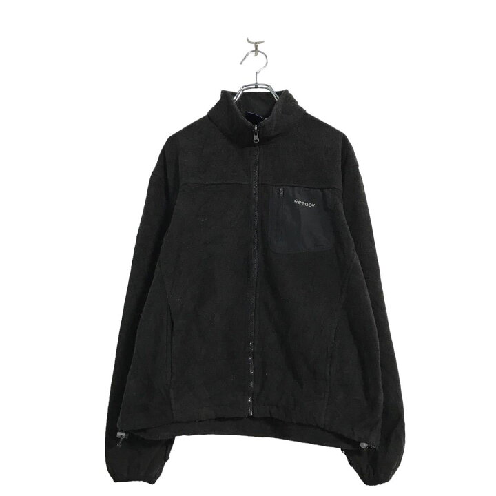 楽天市場】【中古】【古着】 Reebok フリース ジャケット M ブラック 