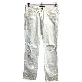 【中古】【古着】 G-STAR RAW デニムパンツ W30 ジースター ホワイト コットン 古着卸 アメリカ仕入 2311-837