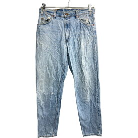 【中古】【古着】 Levi's 550 デニムパンツ W34 リーバイス リラックスフィット オレンジタブ ブルー コットン USA製 古着卸 アメリカ仕入 2311-1124