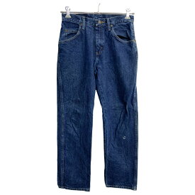 【中古】【古着】 Wrangler デニムパンツ W30 ラングラー レギュラーフィット インディゴ コットン メキシコ製 古着卸 アメリカ仕入 2312-578