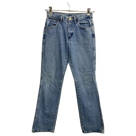 【中古】【古着】 Wrangler デニムパンツ W29 ラングラー 11MWZ レディース ブルー コットン メキシコ製 古着卸 アメリカ仕入 2312-622