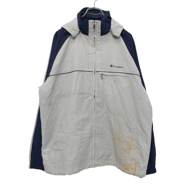 楽天市場】【中古】【古着】 Champion ナイロン ジャケット L ライト 