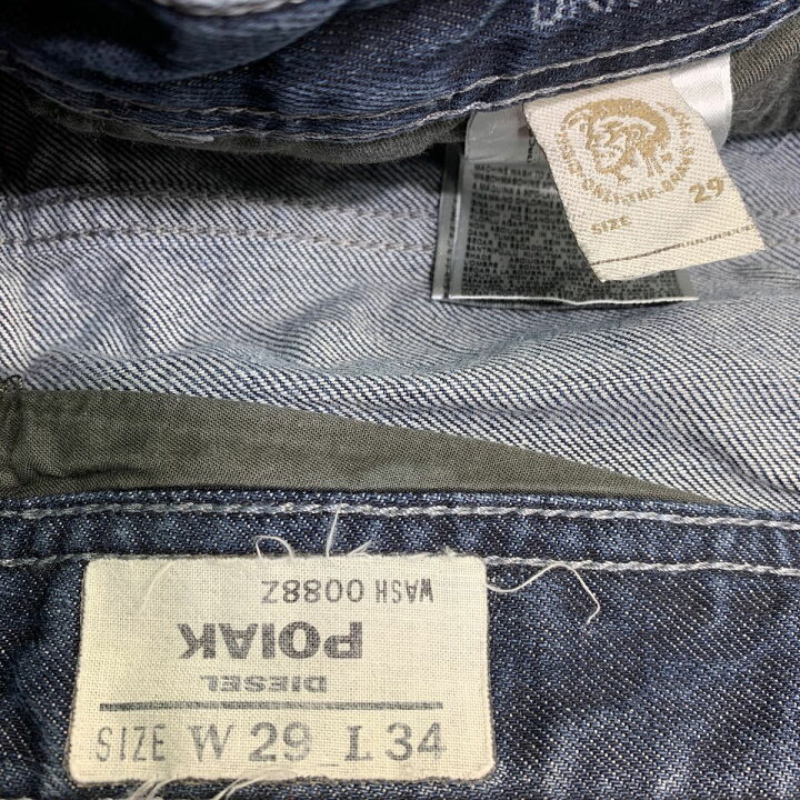 楽天市場】【中古】【古着】 DIESEL デニムパンツ W29 ディーゼル 