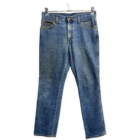 【中古】【古着】 Wrangler デニムパンツ W33 ラングラー インディゴ コットン 古着卸 アメリカ仕入 2401-199