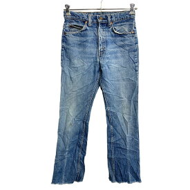 【中古】【古着】 Levi's デニムパンツ W31 リーバイス オレンジタブ ブルー USA製 古着卸 アメリカ仕入 2401-593