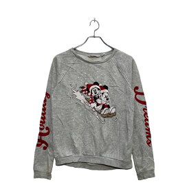 【中古】【古着】 H&M プリント スウェット トレーナー 14Y 170～ キッズ エイチアンドエム 裏起毛 ディズニー ミニー 古着卸 アメリカ仕入 a601-6160