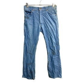 【中古】【古着】 Levi's ロングパンツ W36 リーバイス オレンジタブ ビッグサイズ ライトブルー USA製 古着卸 アメリカ仕入 2402-356