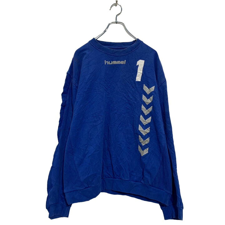 楽天市場】【中古】【古着】 hummel プリント スウェット トレーナー 