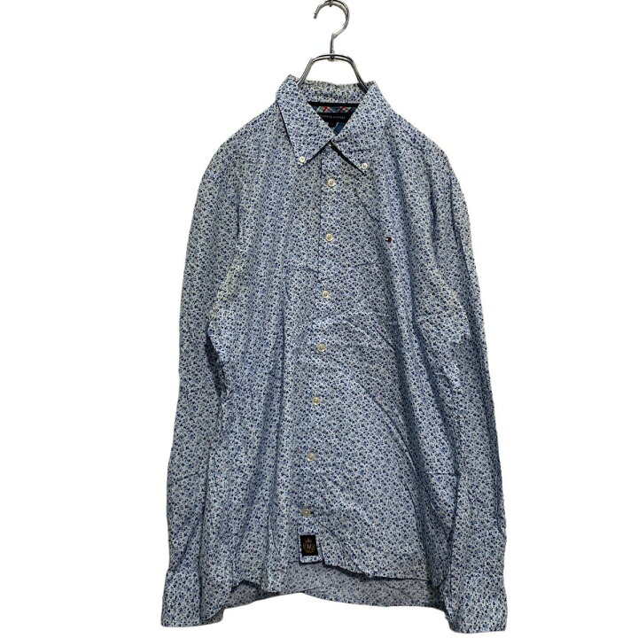 楽天市場】【中古】【古着】 TOMMY HILFIGER 長袖 花柄 シャツ M 
