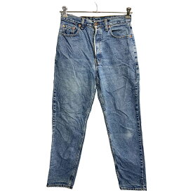 【中古】【古着】 Levi's 891 デニムパンツ W33 リーバイス ボタンフライ ブルー オレンジタブ 古着卸 アメリカ仕入 2402-757