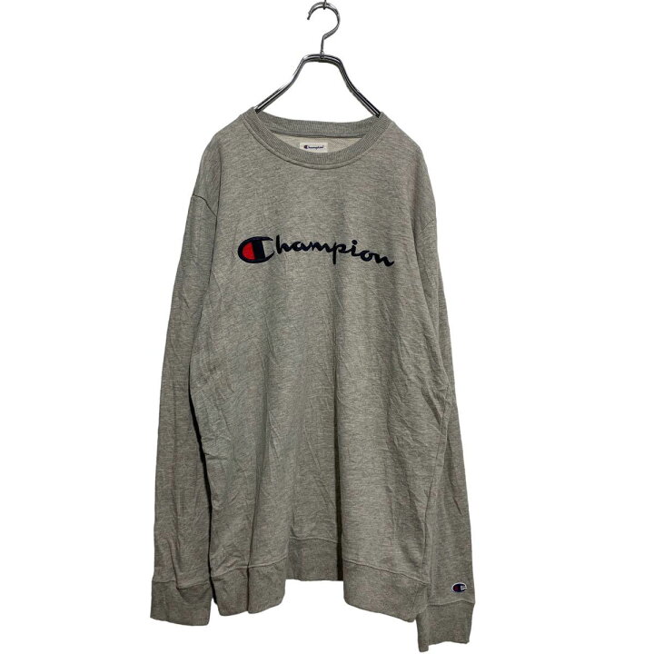 楽天市場】【中古】【古着】 Champion ロゴ スウェット トレーナー L  