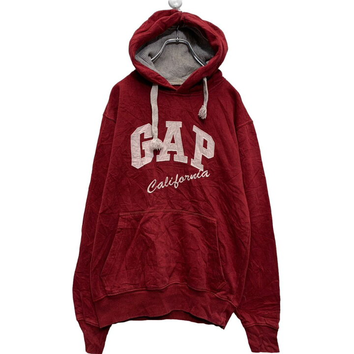 楽天市場】【中古】【古着】 GAP ロゴ スウェット パーカー L 