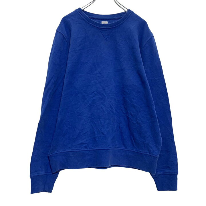 楽天市場】【中古】【古着】 GAP 無地 スウェット トレーナー L ブルー 