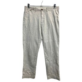 【中古】【古着】 J.CREW チノパン W35 ジェイクルー ストレート オフホワイト 古着卸 アメリカ仕入 2403-860