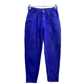 【中古】【古着】 Levi's デニムパンツ W31 リーバイス ネイビー コットン USA製 古着卸 アメリカ仕入 2404-145