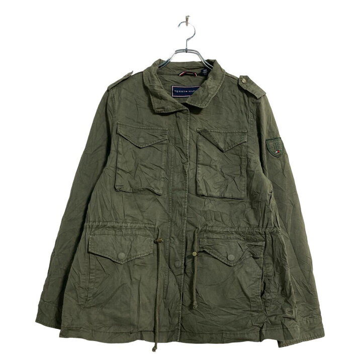 楽天市場】【中古】【古着】 TOMMY HILFIGER ミリタリージャケット 