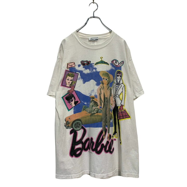 楽天市場】【中古】【古着】 JERRY LEiGH 半袖 Barbie プリントTシャツ 