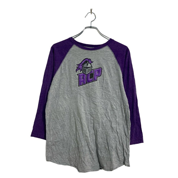 楽天市場】【中古】【古着】 七分袖 プリント Tシャツ S～ パープル 