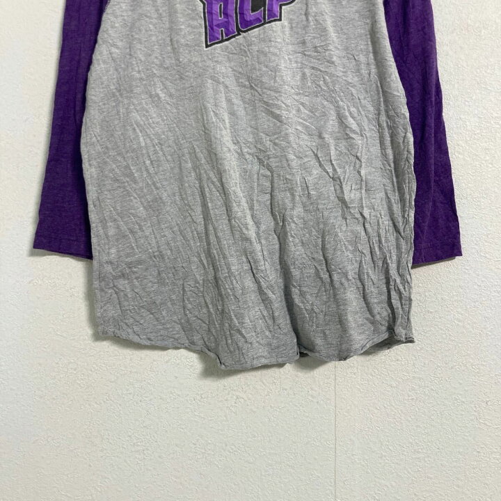楽天市場】【中古】【古着】 七分袖 プリント Tシャツ S～ パープル 