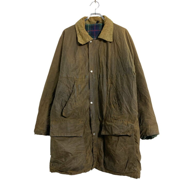 楽天市場】【中古】【古着】 オイルドジャケット L カーキ イギリス製 