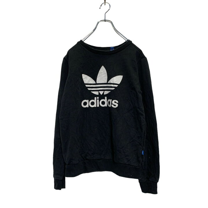 楽天市場】【中古】【古着】 adidas ロゴスウェット トレーナー S  