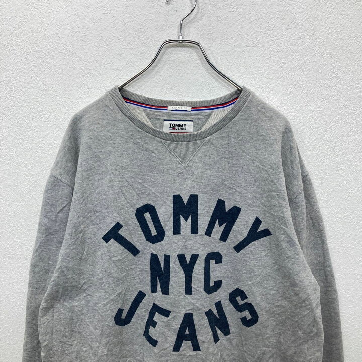楽天市場】【中古】【古着】 Tommy jeans ロゴスウェット トレーナー M 