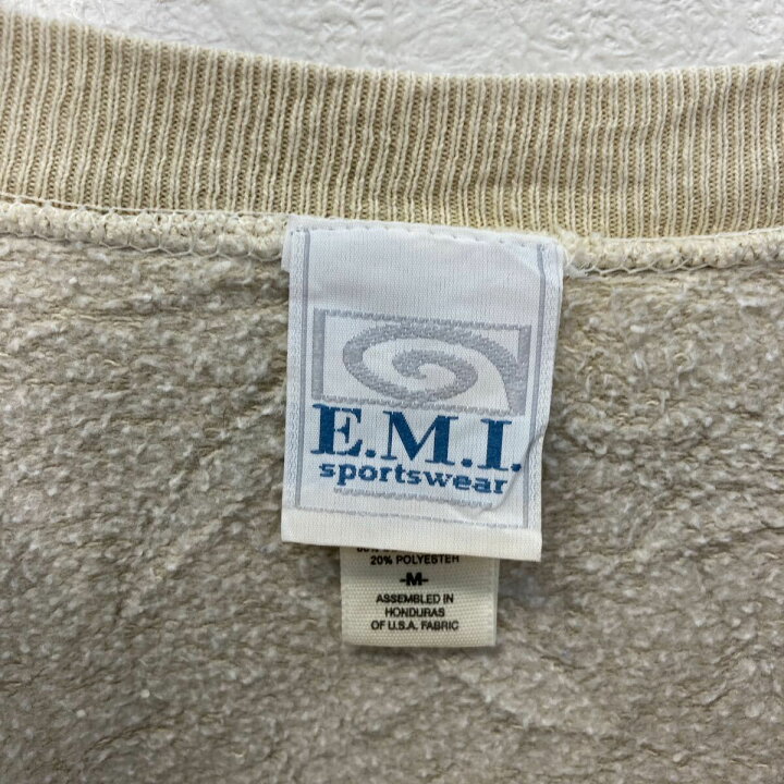 楽天市場】【中古】【古着】 E.M.I. プリント スウェット トレーナー M  