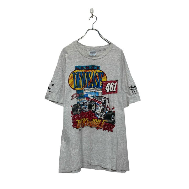 楽天市場】【中古】【古着】 Hanes 半袖 プリント Tシャツ XL ホワイト 