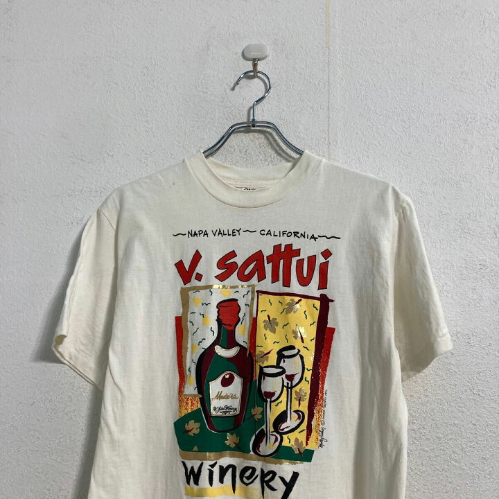 楽天市場】【中古】【古着】 ONEITA 半袖 プリント Tシャツ M ホワイト 