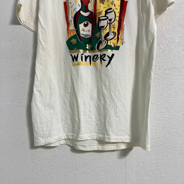 楽天市場】【中古】【古着】 ONEITA 半袖 プリント Tシャツ M ホワイト 
