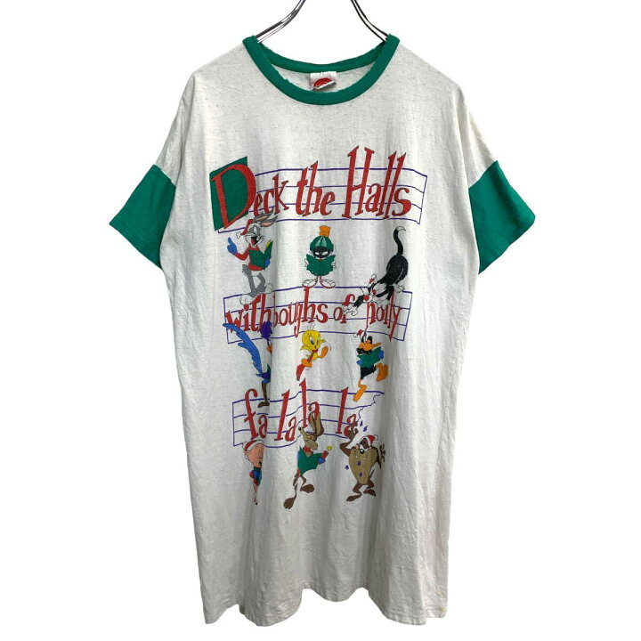 楽天市場】【中古】【古着】 半袖 プリント キャラクター Tシャツ XL  