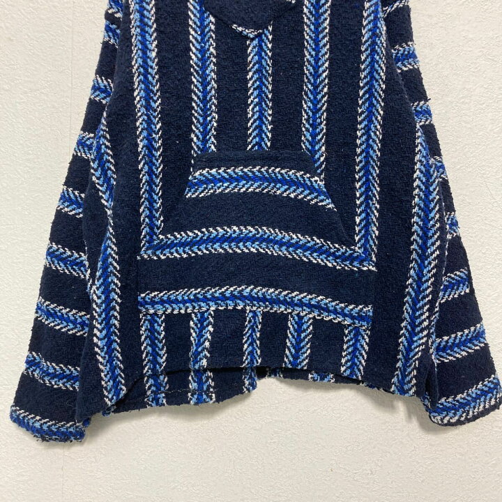 楽天市場】【中古】【古着】 BAJA JOE メキシカンパーカー M ネイビー 
