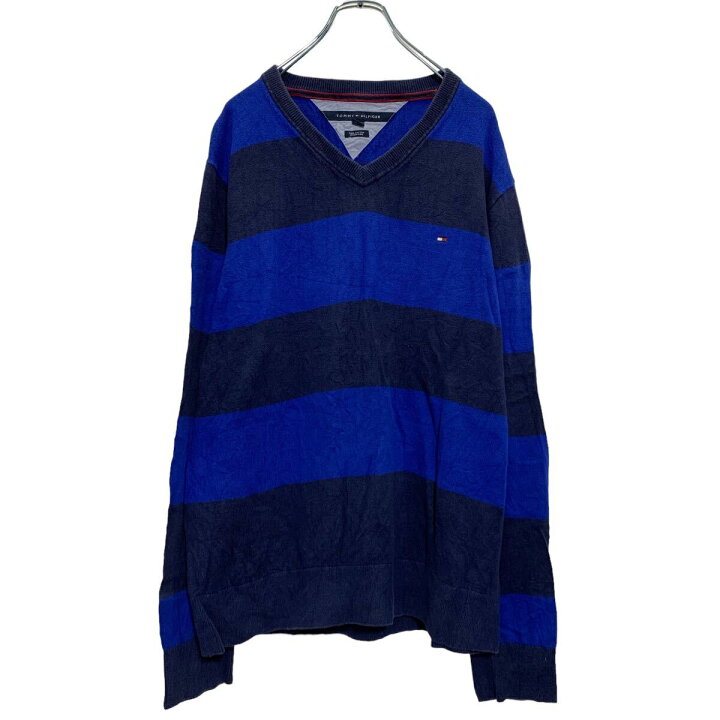 楽天市場】【中古】【古着】 TOMMY HILFIGER ボーダー コットンニット 