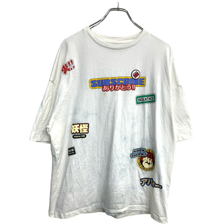 楽天市場】【中古】【古着】 Bershka 半袖 プリント Tシャツ Sサイズ  