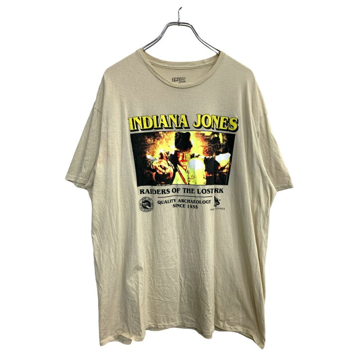 楽天市場】【中古】【古着】 INDIANA JONES 半袖 プリント Tシャツ XXL 