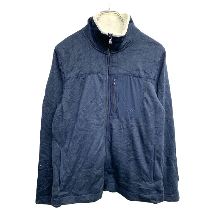楽天市場】【中古】【古着】 NAUTICA ジップアップジャケット Lサイズ 