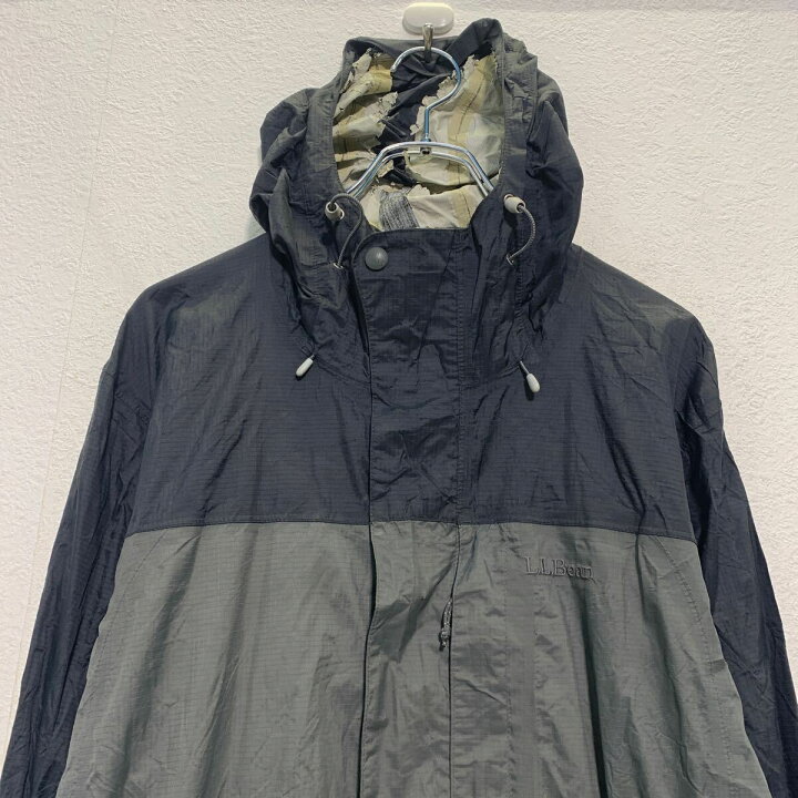 楽天市場】【中古】【古着】 L.L.Bean ナイロンジャケット L ブラック 