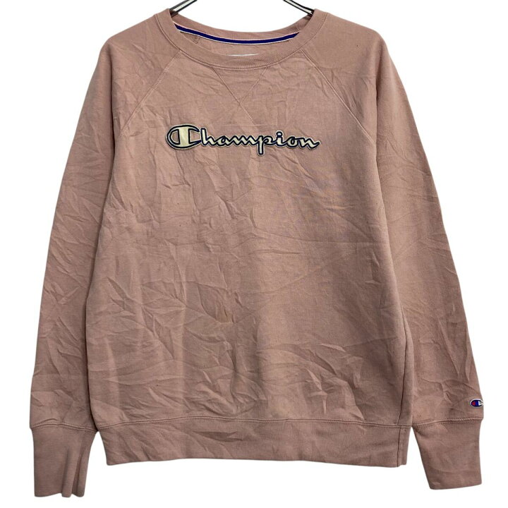 楽天市場】【中古】【古着】 Champion ロゴスウェット トレーナー M  