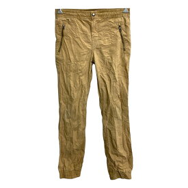 【中古】【古着】 POLO RALPH LAUREN ロングパンツ W27 IDEALジップ ポロラルフローレン レディース スナップボタン ベージュ古着卸 アメリカ仕入 2501-1213