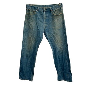 【中古】【古着】 Levi's 501 デニムパンツ W36 ブルー リーバイス メキシコ製 ジーンズ カジュアル アメカジ 古着卸 アメリカ仕入 2506-848