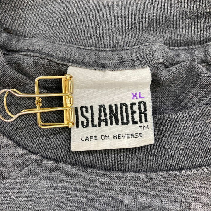 楽天市場】【中古】【古着】 ISLANDER 半袖 無地Tシャツ XL グレー 