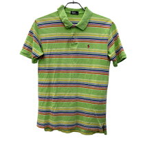 楽天市場】polo ralph lauren ボーダー グリーン（ポロシャツ 