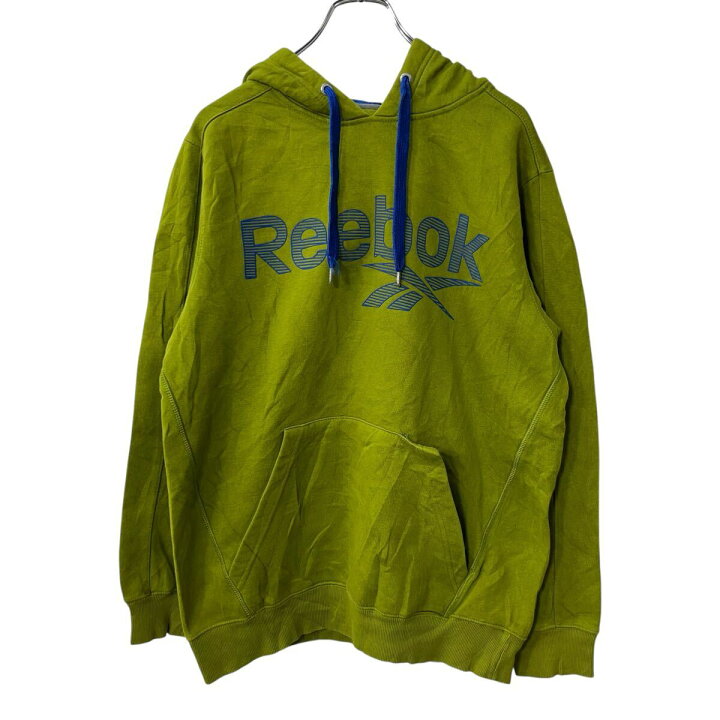楽天市場】【中古】【古着】 Reebok ロゴスウェット パーカー M 