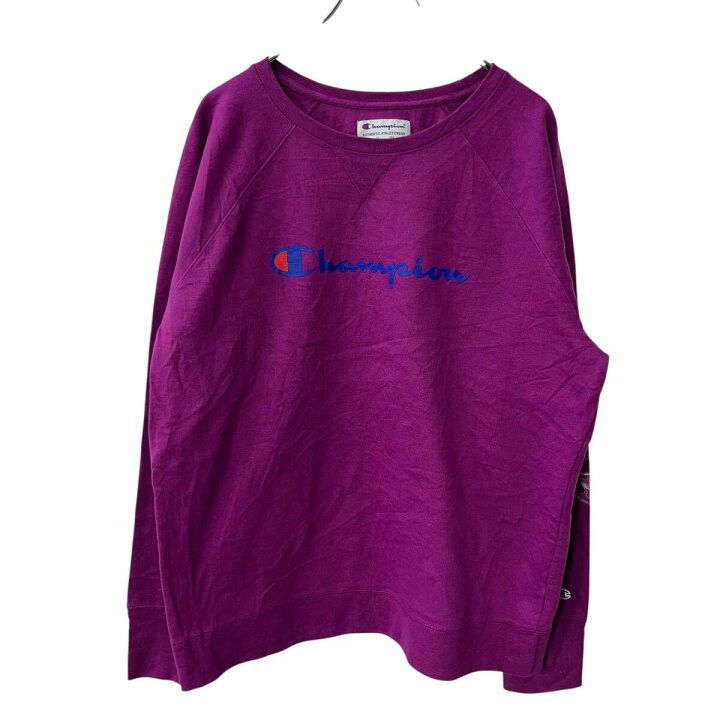 楽天市場】【中古】【古着】 Champion ロゴスウェット トレーナー XL 