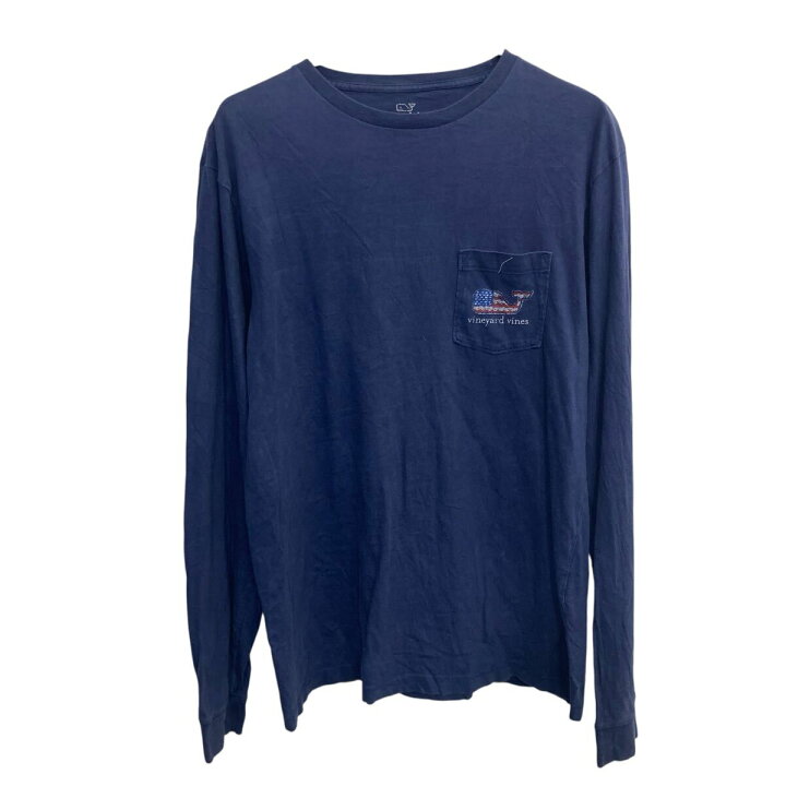 楽天市場】【中古】【古着】 vineyard vines 長袖 プリントTシャツ S 