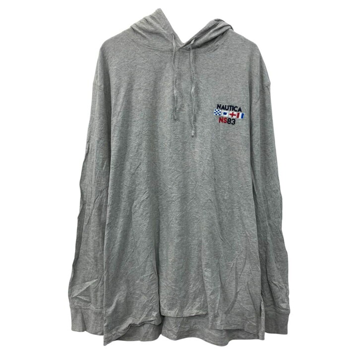 楽天市場】【中古】【古着】 NAUTICA ロゴスウェット パーカー XXL 
