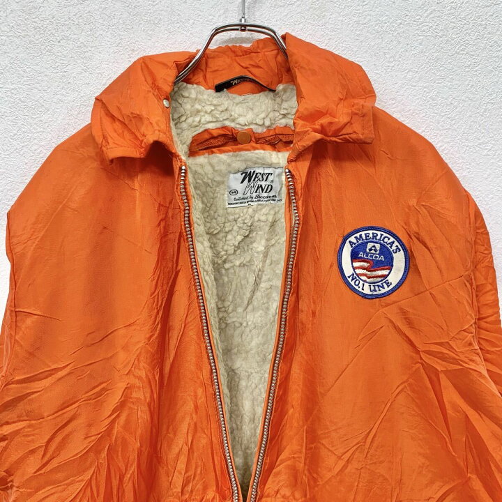 楽天市場】【中古】【古着】 WEST WIND コーチジャケット M オレンジ 