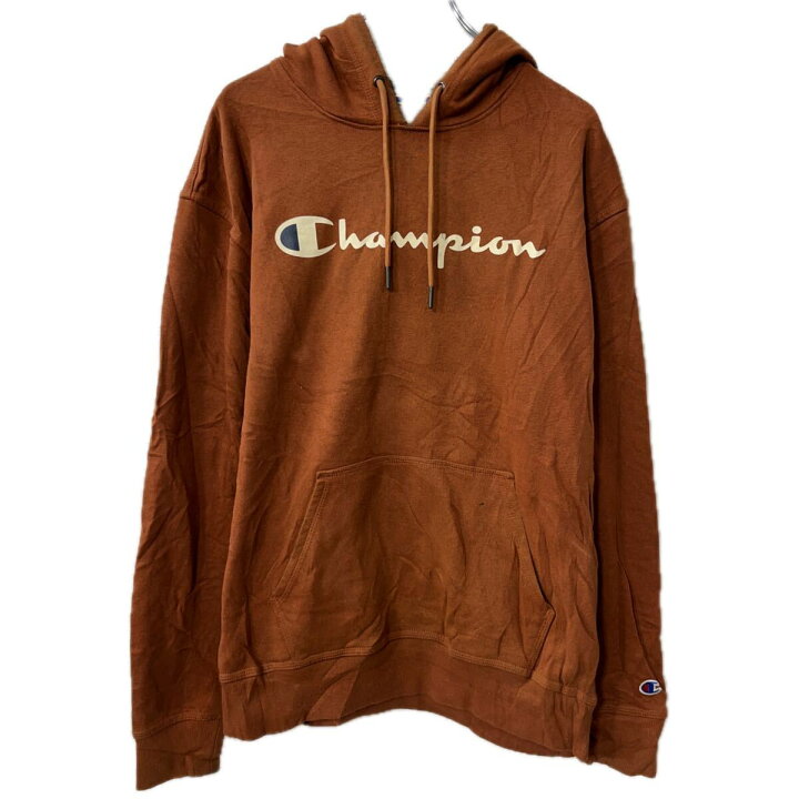 楽天市場】【中古】【古着】 Champion ロゴスウェット パーカー L 
