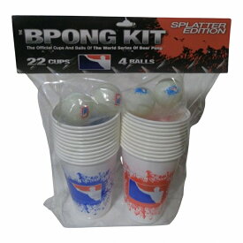 【全品最大P11倍！15日まで】BPONG.COM ビアポンカップキット スプラター エディション　限定復刻版