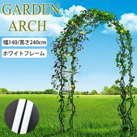 【全品P11倍！12日まで】幅140×高さ240cm ガーデンアーチ バラアーチ バルーンアーチ バラ 北欧 花 ガー…